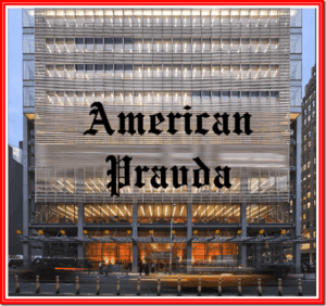American Fraud courthouse building with "American Fraud" text on the facade, highlighting topics of government corruption, financial dishonesty, and accountability.