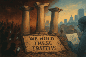 Justice, truth, political activism, citizen rights, courtroom imagery, social justice, freedom of speech, government transparency, civic engagement, societal change, legal justice, democracy, activism art, public awareness.