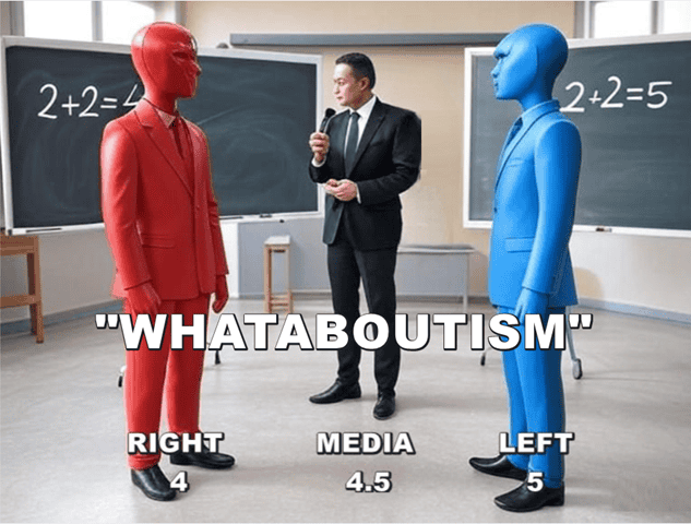 Red and blue humanoid robots facing each other in a classroom setting with a teacher; exploring the concept of artificial intelligence and robotics in education.