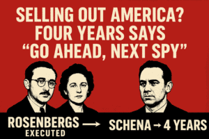 Aliased as "One Citizen Speaking" political commentary image, emphasizing government surveillance, espionage, and political accountability in America.