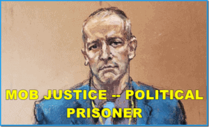 Mob justice political prisoner, activist, or protester, political unrest, social justice, government corruption, freedom of speech, police brutality, citizen activism, justice system, human rights violations.
