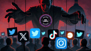 Manipulation of social media platforms including Twitter, TikTok, Instagram, and others to influence public opinion and political discourse. Focuses on media promotion, political influence, and digital propaganda.