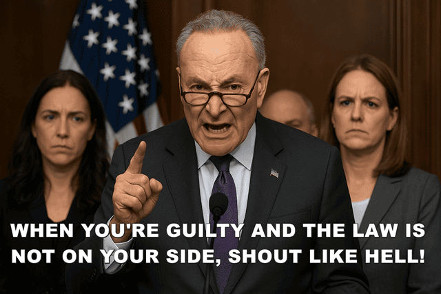 SCHUMER-- SHOUT LIKE HELL