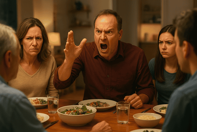 dinner table conflict