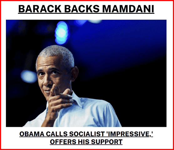 Obama calling socialist 'impressive', offering support during political speech, emphasizing themes of political stance, socialism, support, and leadership in American politics.