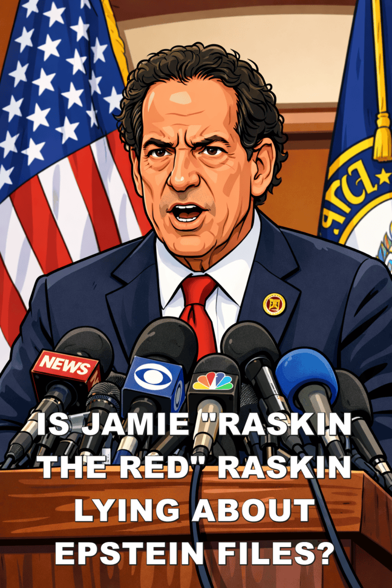 Why Should Anyone Trust &ldquo;Raskin The Red&rdquo;? The Epstein Files Spin That Smells Like Politics