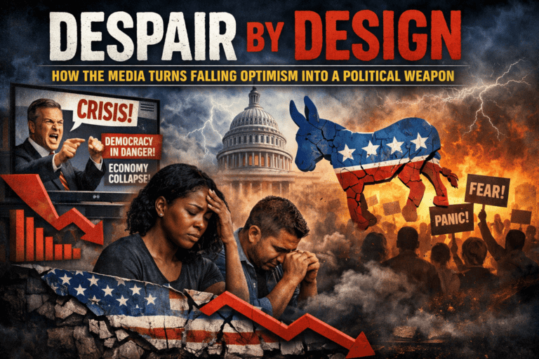 Despair By Design: How The Media Turns Falling Optimism Into A Political Weapon
