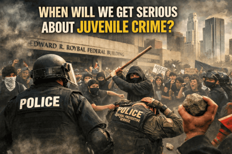 Student Mobs, Rock-Throwing, And Zero Fear Of Consequences: When Do We Get Serious About Juvenile Crime?