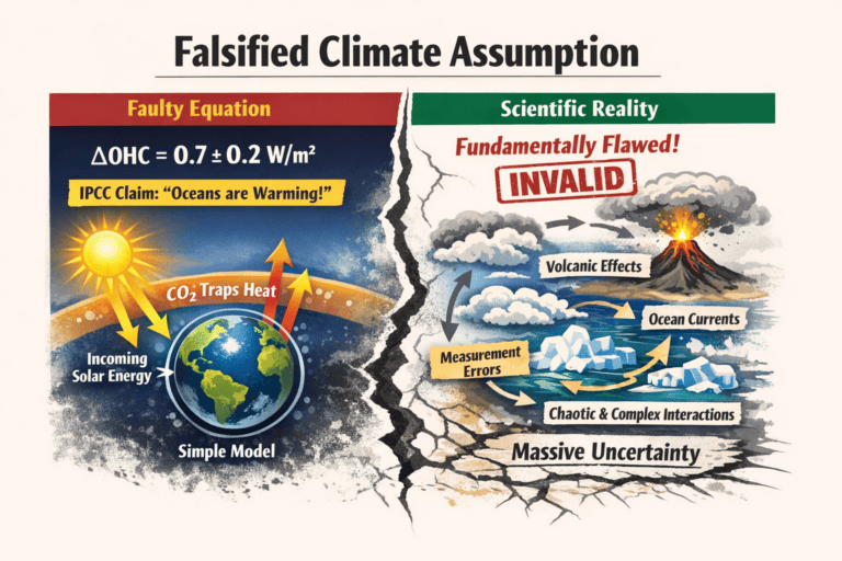 IPCC’s Ocean Heat Hoax Exploded: New Study Proves Climate "Crisis" Is Based On Junk Science!