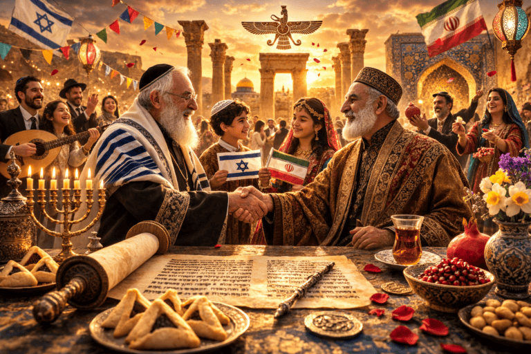 Persians Freed The Jews — Now History Turns as Israel Stands with Iran’s People