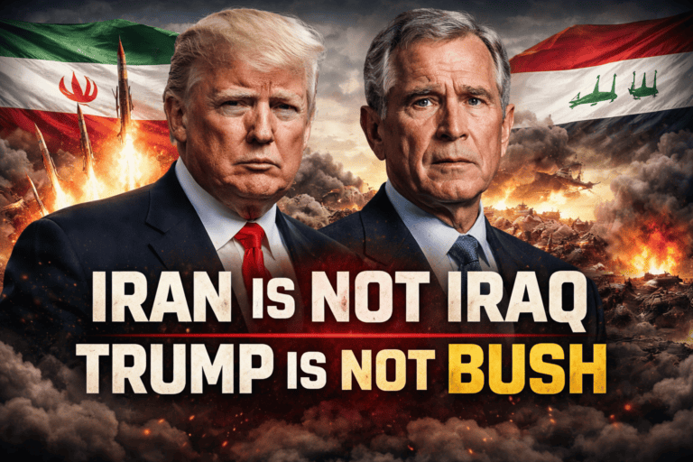 Stop The Lazy Comparison: Iran Is Not Iraq&mdash;And Donald Trump Is Not George Bush